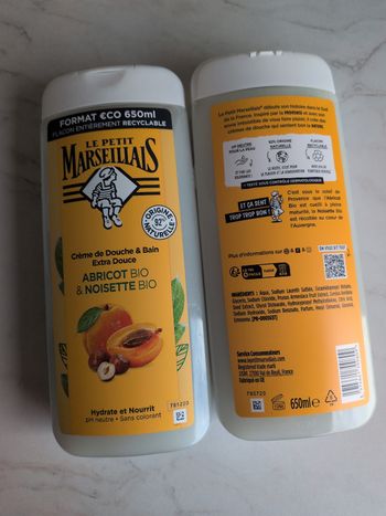 Le petit marseillais abricot et noisette 