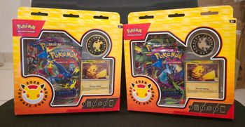 Pokemon Lot de 2 Coffrets Tripacks Collection Journée Pokémon 2026 30 ans (2 ME2/ 1 ME1) (Plusieurs Chocs)