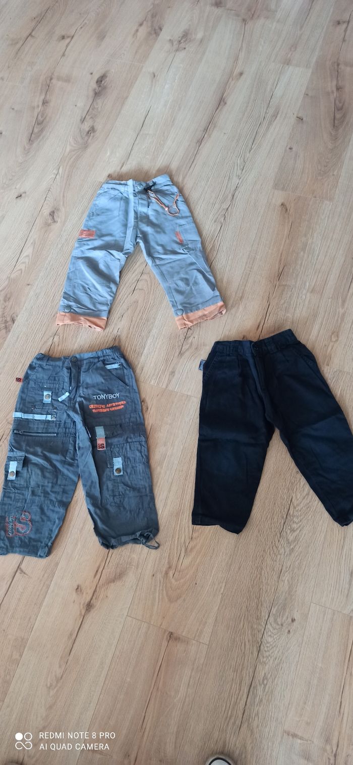 3 pantalons 3 ans
