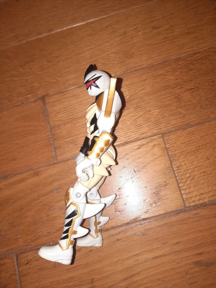 Power Rangers Dino Thunder blanc avec aeroglisseur - photo numéro 3