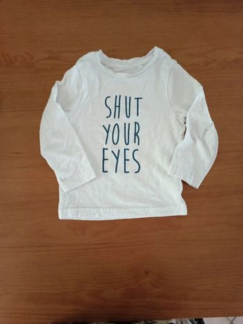 Tee shirt manches longues Orchestra 24 mois