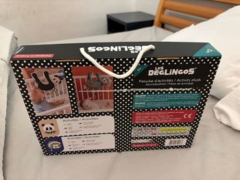 Peluche d’activités neuve les deglingos Chillos le paresseux