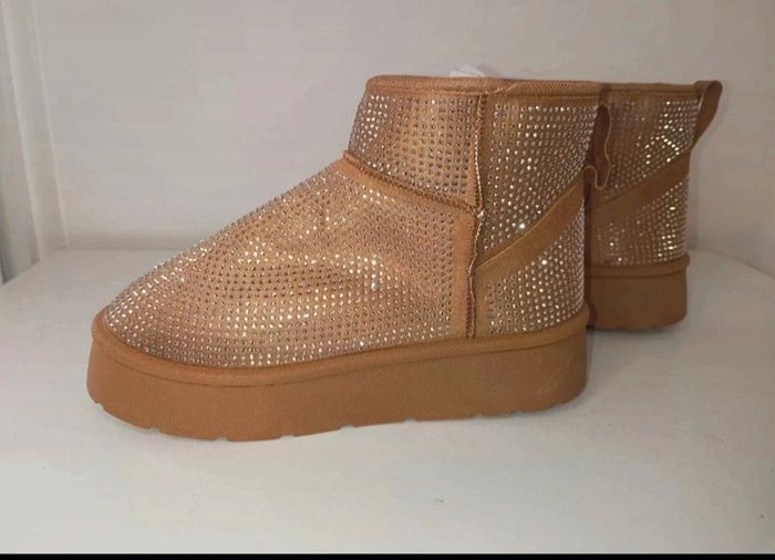 Bottine fourré à strass - photo numéro 4