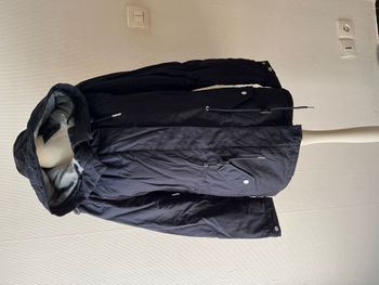 Veste, manteau, parka bleue marine taille S