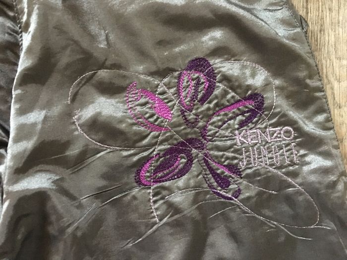 Pantalon fille gris satinée Kenzo jungle 12 ans - photo numéro 5