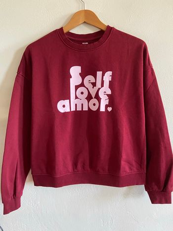 Sweat bordeaux 
