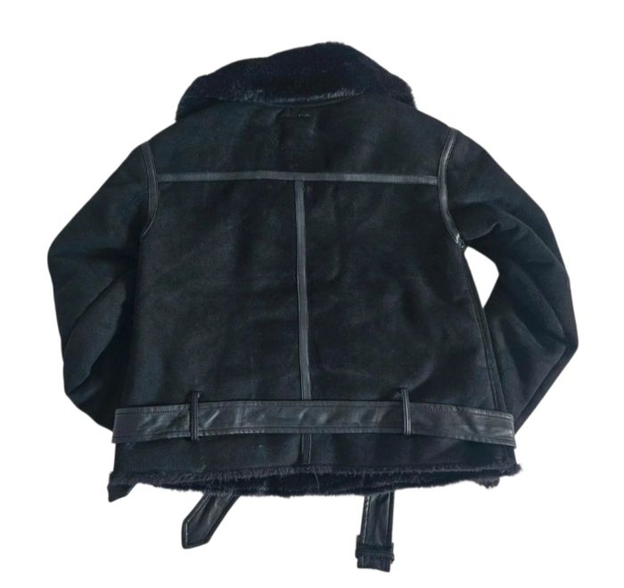 🧥 Veste aviateur noire Gémo taille XS / 34 - photo numéro 2