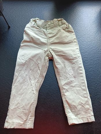 Pantalon de toile  taille 24 mois