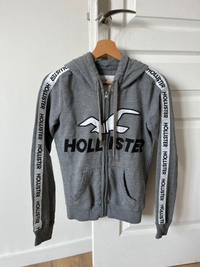 Gilet Hollister gris