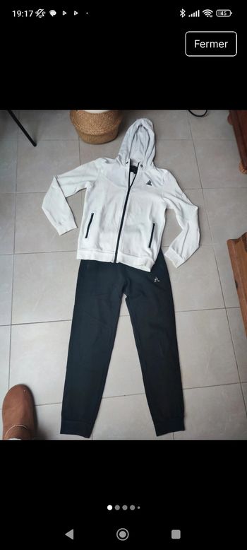 Ensemble jogging le coq sportif Tech 