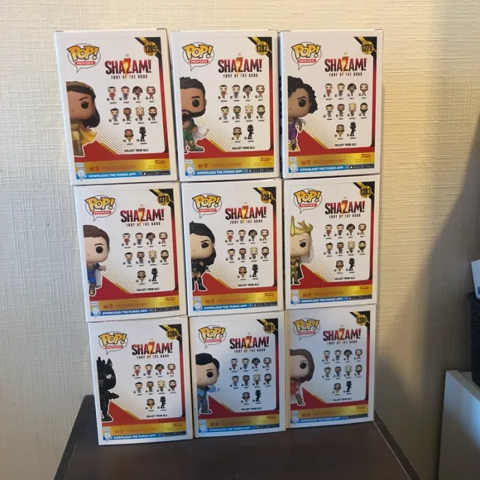 Lot de 9 funko pop shazam - photo numéro 4