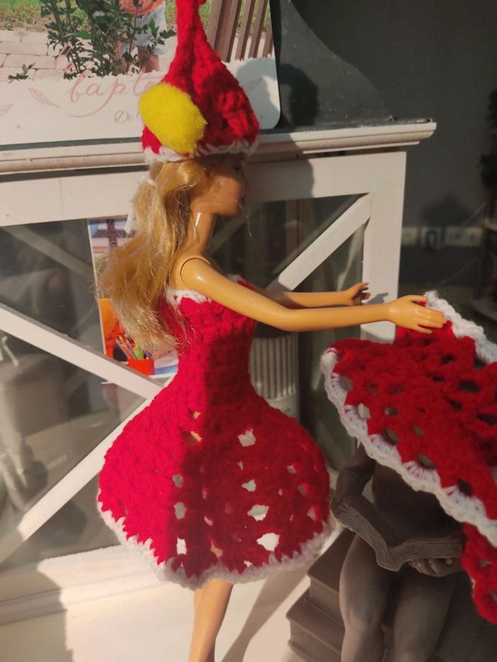 Vêtements pour Barbie Noël 3+1€ - photo numéro 5