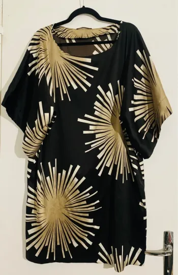 Robe satinée imprimée Vero Moda