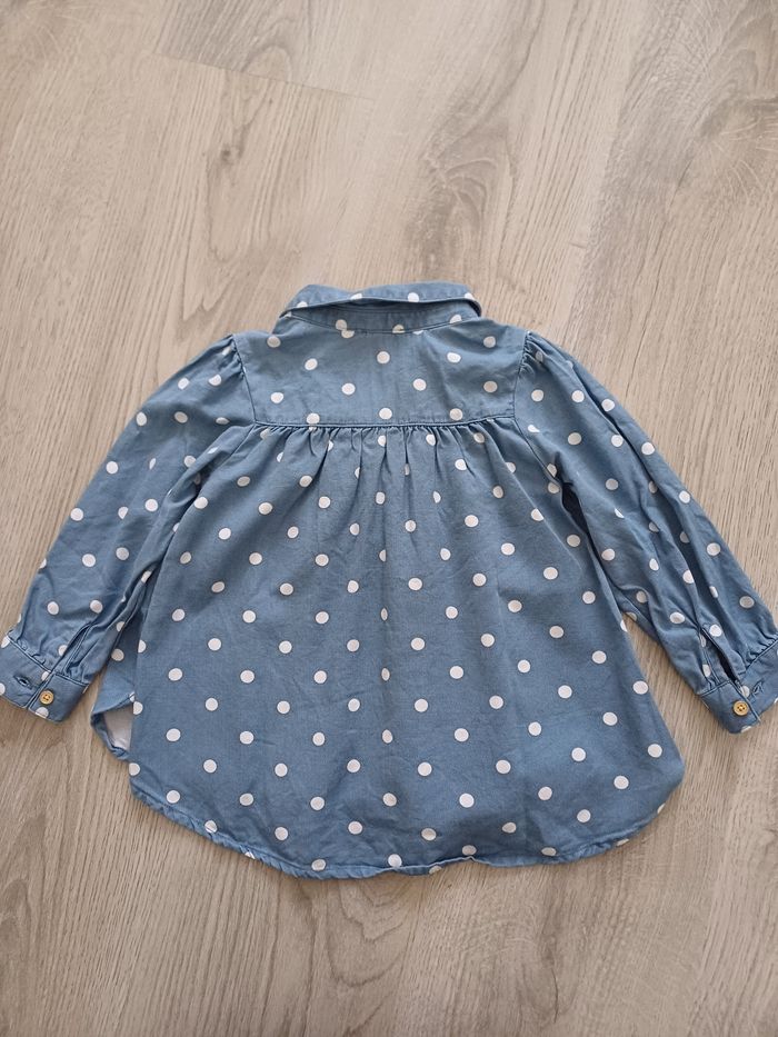 Lot blouse, chemise et robe manches longues - photo numéro 3