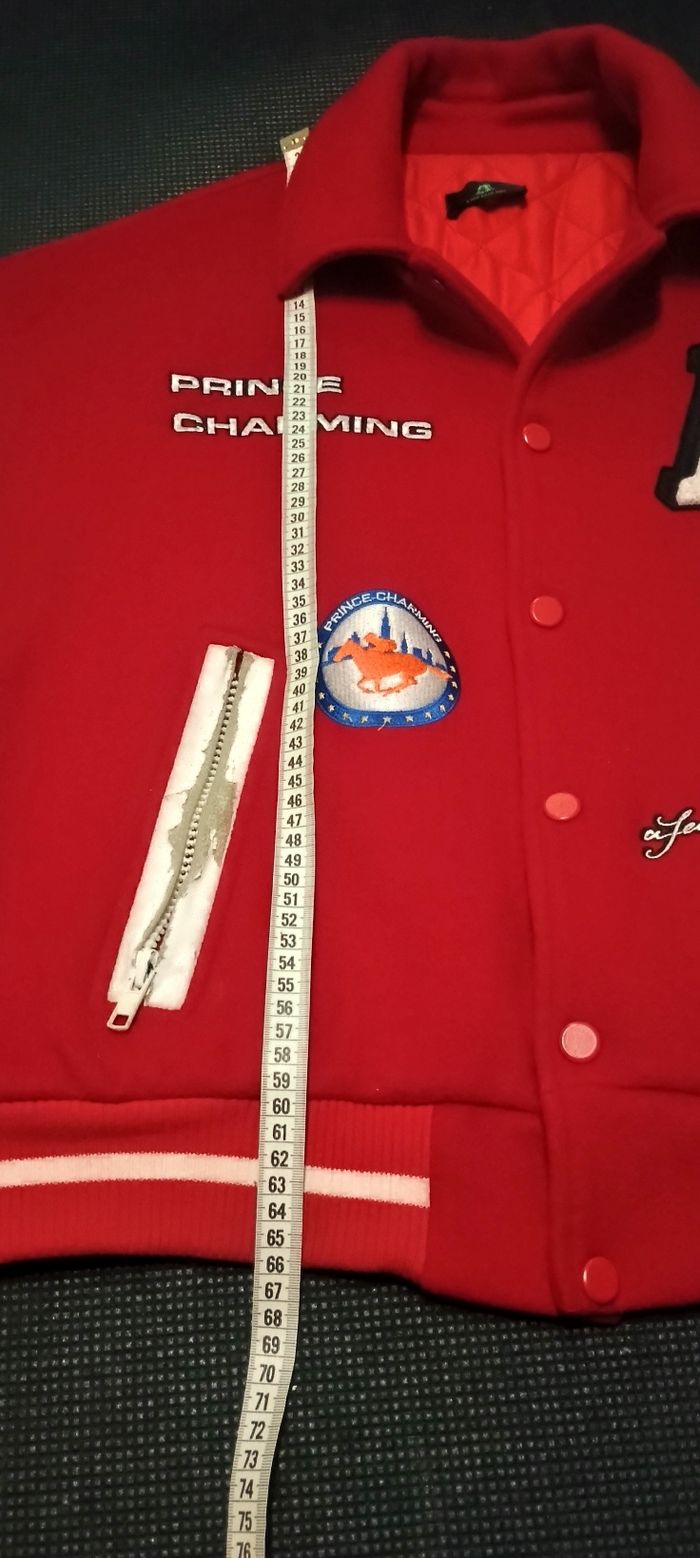 Bombers Vintage Rouge Blanc - photo numéro 7