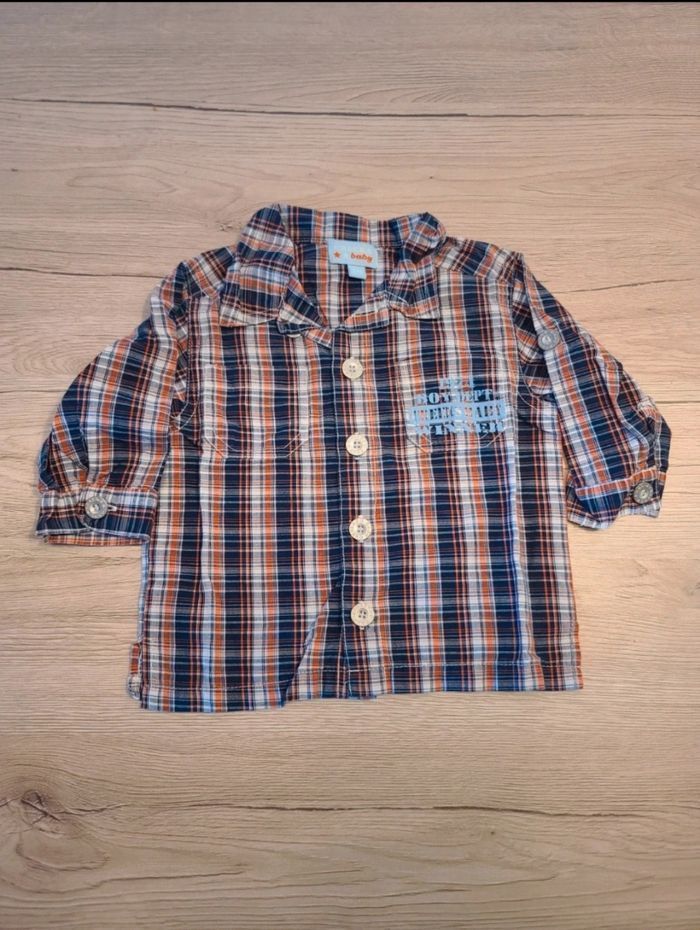 Lot Chemise manches longues 6 mois - photo numéro 3