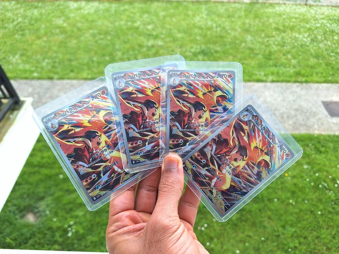 lot de 4 Typhlosion de Luth – AR 070/063 – Art Rare (AR)