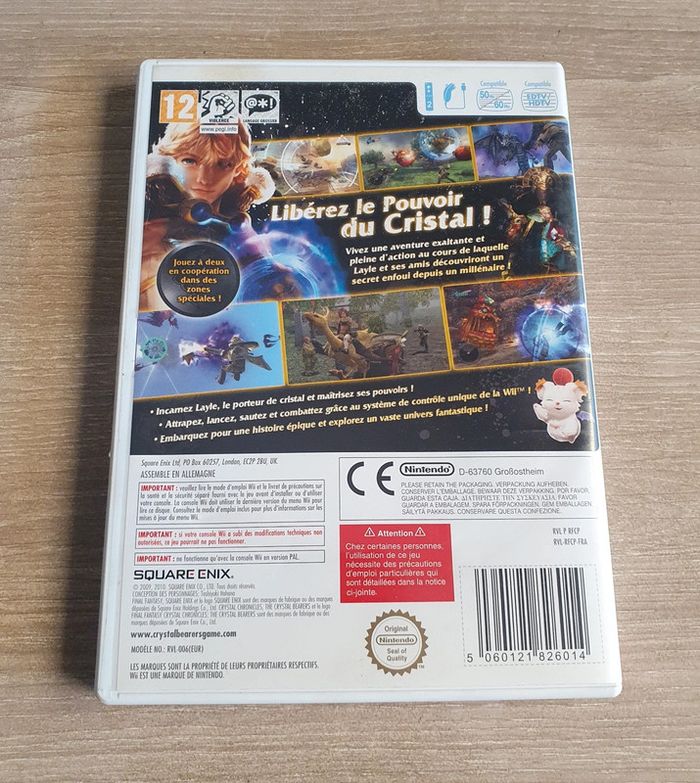 Final Fantasy Cristal Chronicles The Cristal Bearers Nintendo Wii - photo numéro 2