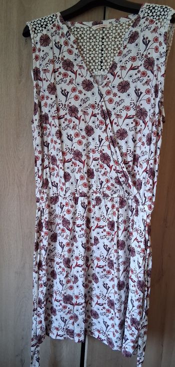 Robe à fleur  courte 