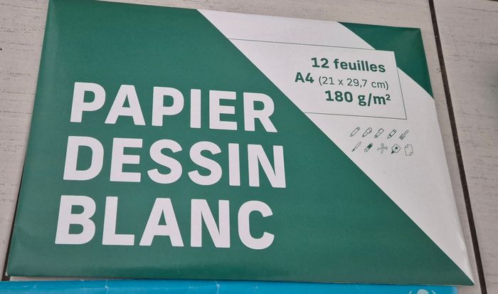 Fournitures scolaires papier dessin, millimétré - photo numéro 5