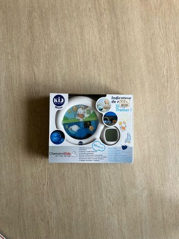 Réveil éducatif Pabobo – Modèle Kid Sleep Moon - veilleuse lapin jour nuit  5 en 1