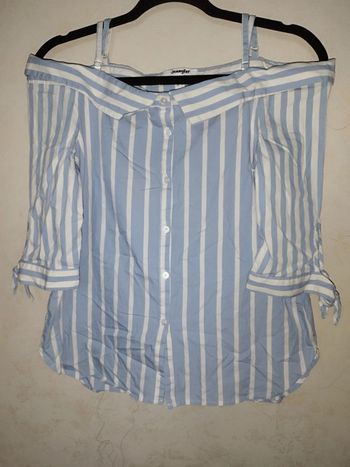 Chemise 3/4 épaules dénudées