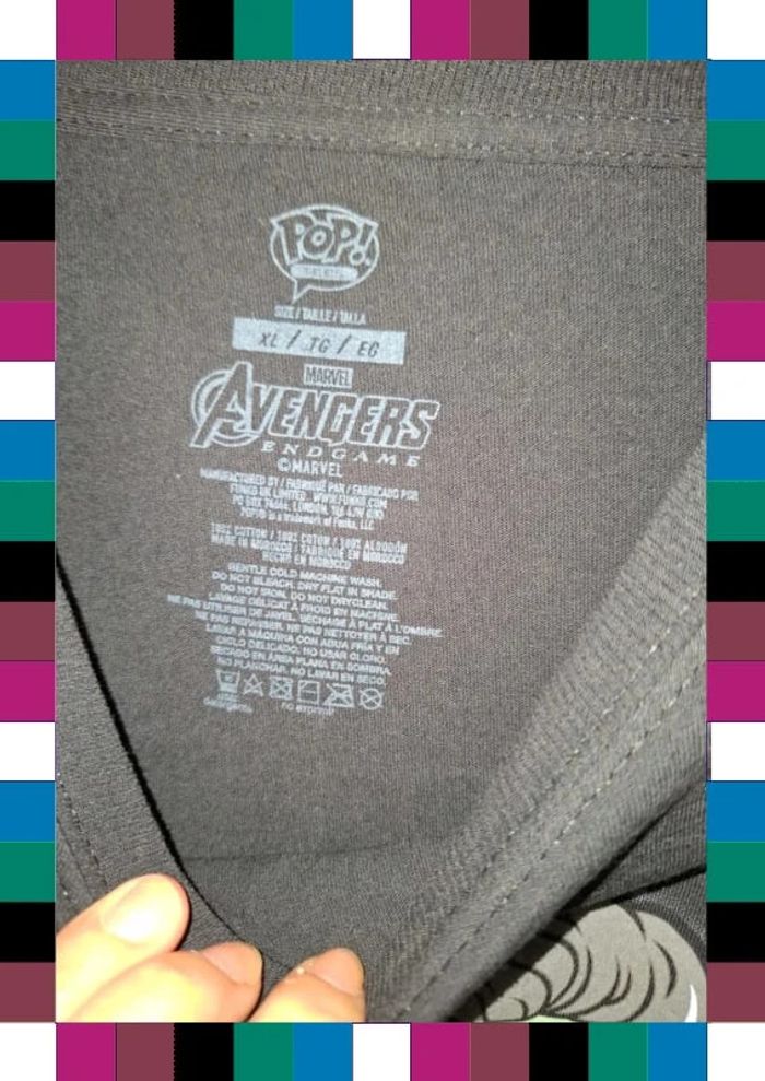 Tee-shirt avengers - photo numéro 3