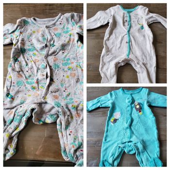 Lot 3 pyjamas légers 6 mois Orchestra