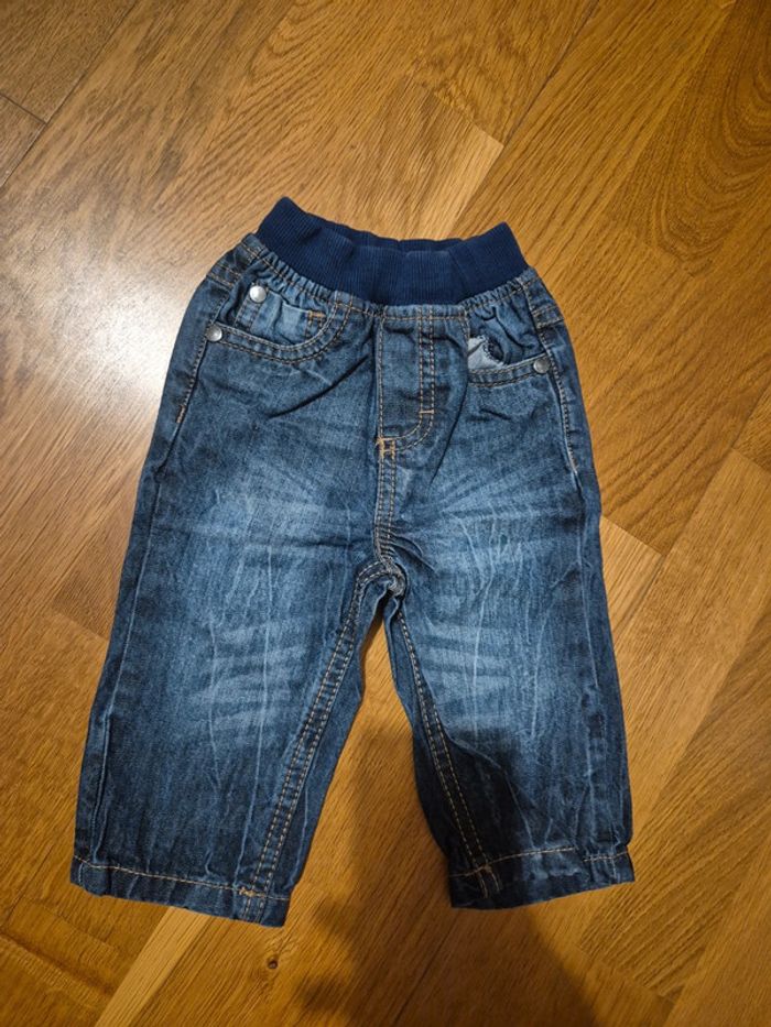 Ensemble orchestra 2 haut et 1 jeans taille 6 mois - photo numéro 6