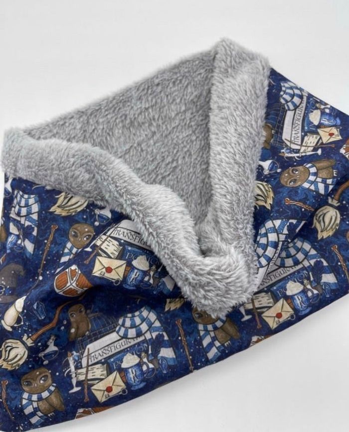 Snood tour de cou cache cou enfant Harry potter  plusieurs taille et motifs au choix