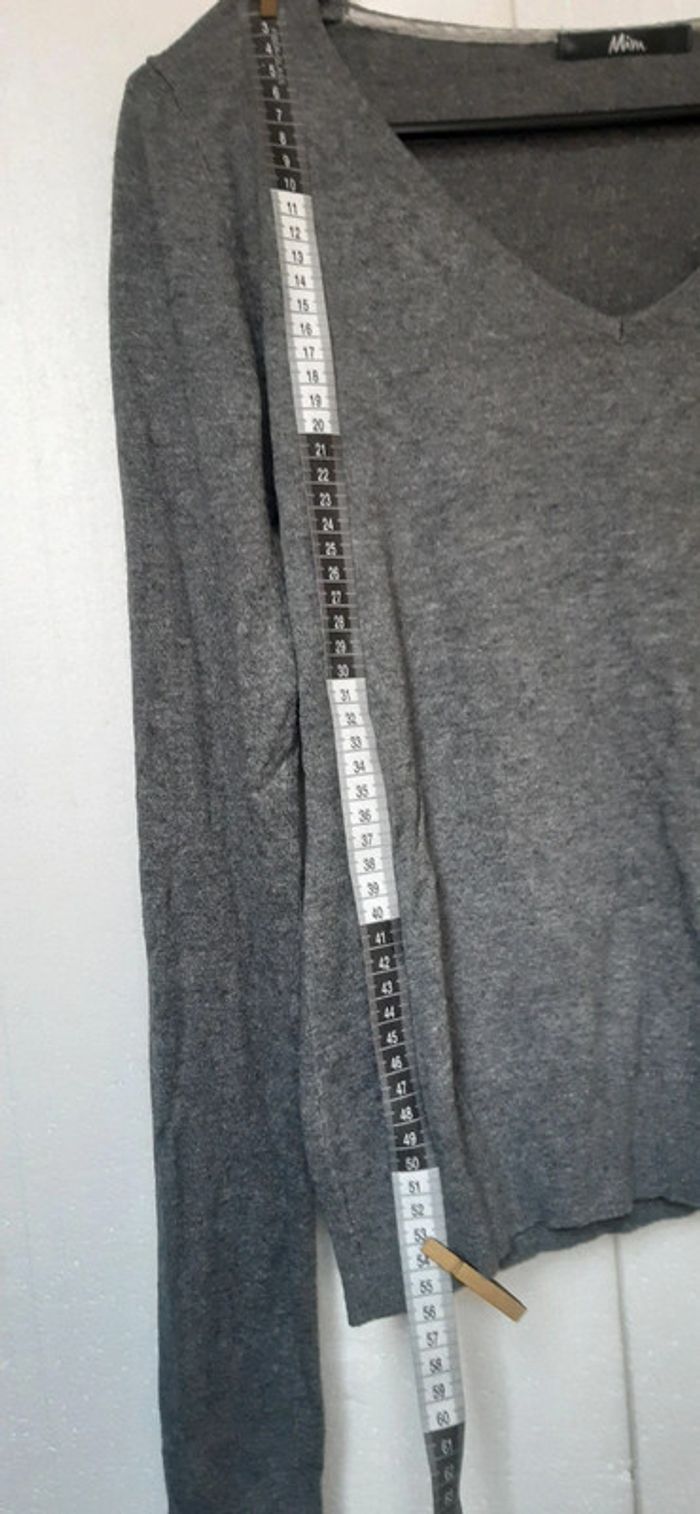Pull col V taille M 38 - photo numéro 5