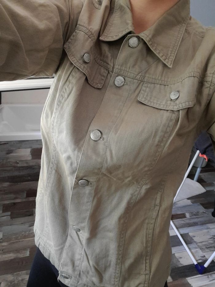 Veste imitation jean - photo numéro 4