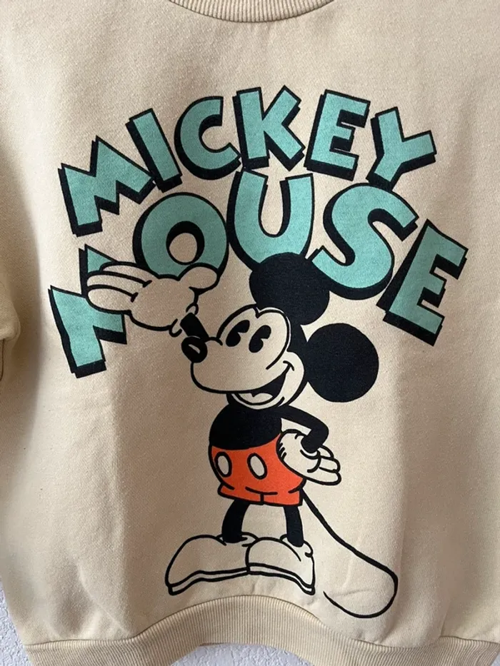 Sweat Disney Mickey Mouse H&M – 110/116 cm (4-6 ans) - photo numéro 3