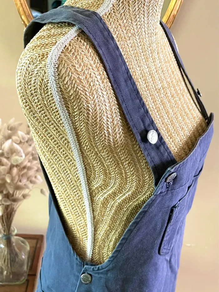 Salopette jupe en Denim jean- Taille 40 - jennyfer vintage - photo numéro 15