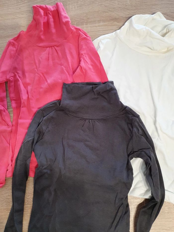 Lot col roulé 8 ans