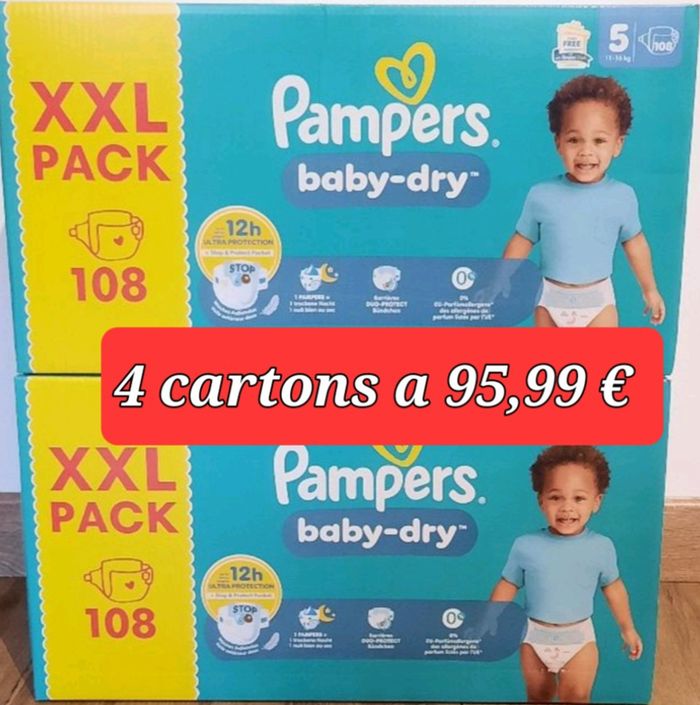 Pampers taille 5