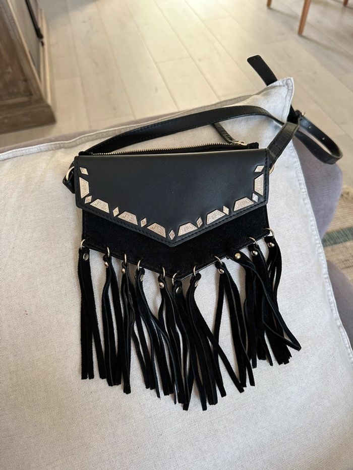 Pochette Nano ZARA à franges 🐚