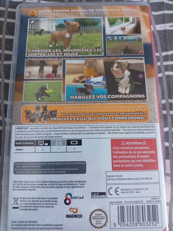 Nintendo Switch little friends - photo numéro 2