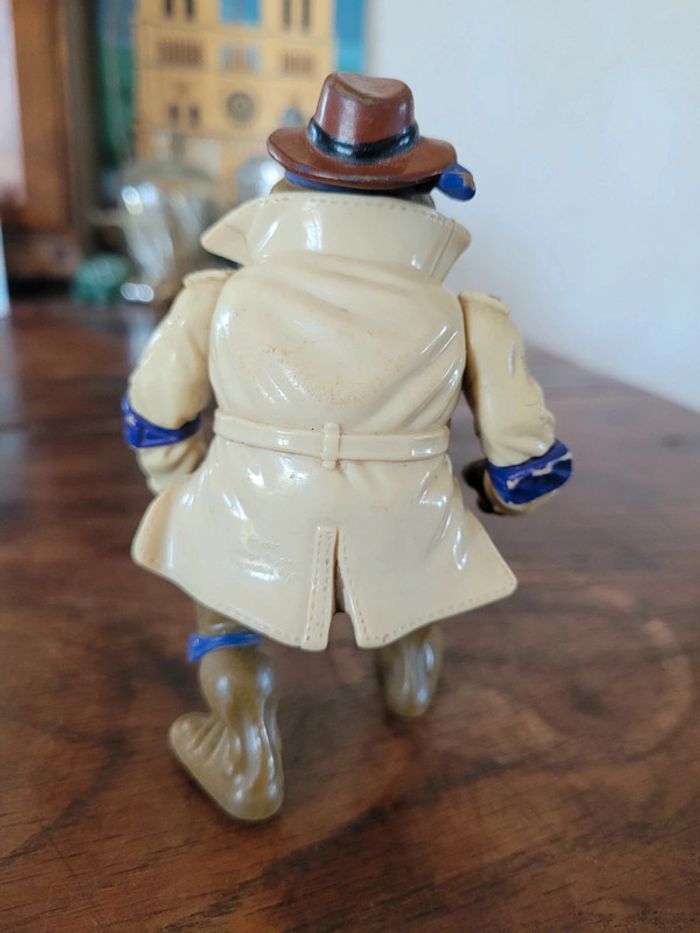 Vends figurine tortue ninja donatello détective  playmate toys 90s - photo numéro 2