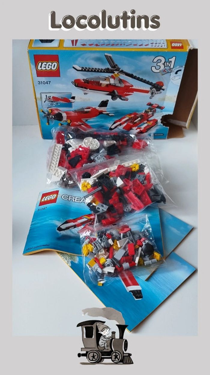 🚂 L'avion à hélices Lego Creator 31047 - photo numéro 3
