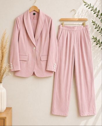 Tailleur Pantalon Rose 🩷