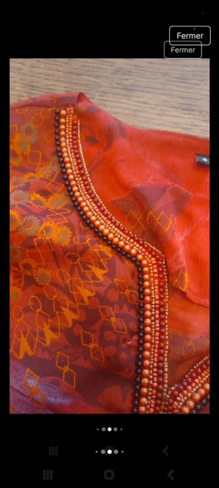 Jolie Tunique Desigual taille eur S - photo numéro 7