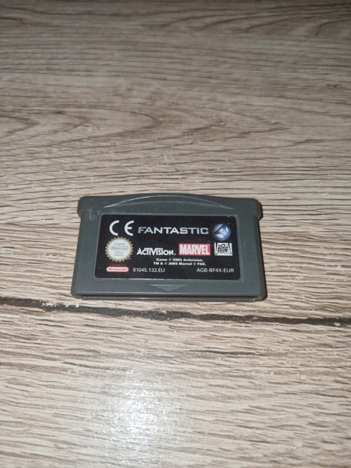 4 fantastic nintendo gba gameboy advance en loose