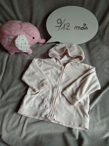 Gilet zippés avec capuche Fille 9/12 mois Snoopy H&M