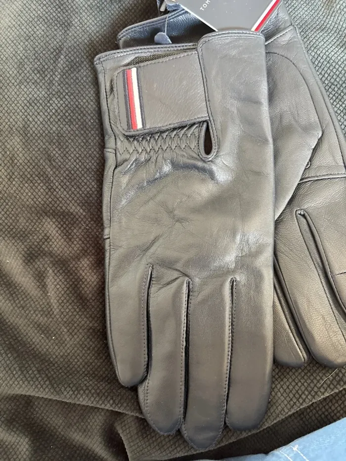 Gants cuir Tommy Hilfiger - photo numéro 2