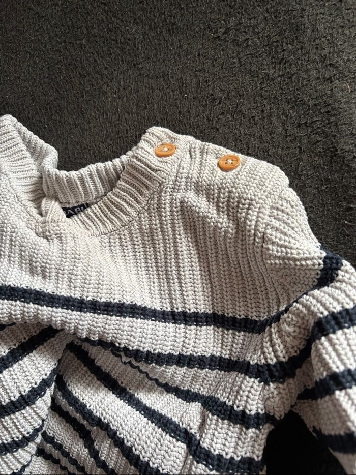 Pull en maille garçon - photo numéro 3