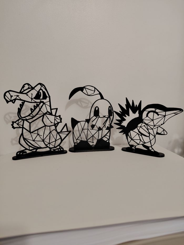 Lot de figurines pokémon