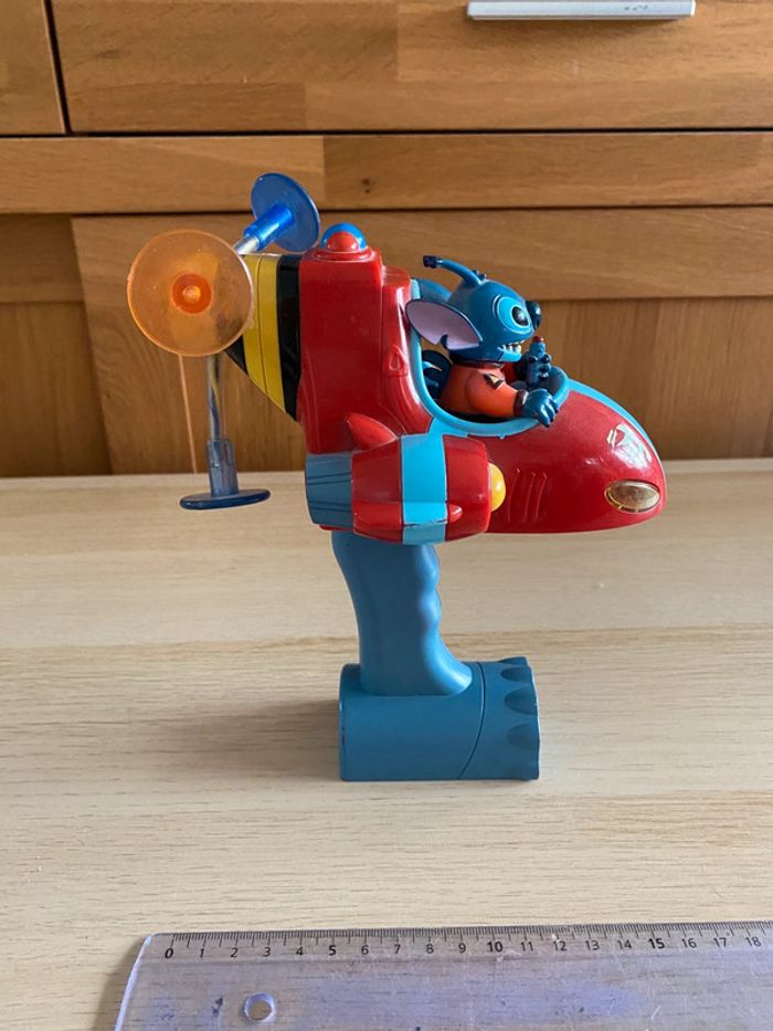 Jouet lumineux tournant  Lilo stitch light chaser up spinning disney Disneyland Paris store - photo numéro 2