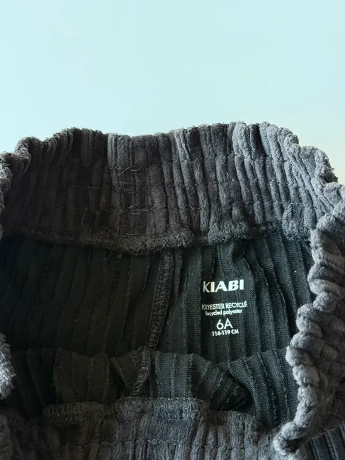 Short velours noir kiabi - photo numéro 3