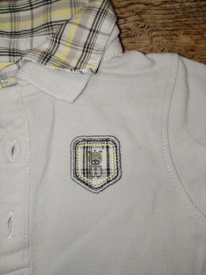 Joli polo garçon manches courtes été 12 mois - photo numéro 3